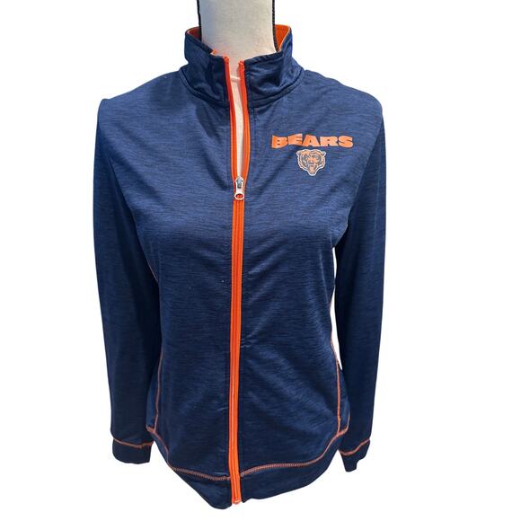 Women’s Chicago Bears Full Zip Light Jacket. Size 11/13 - Picture 1 of 4